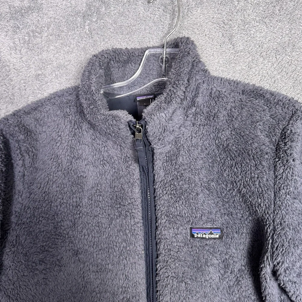 Patagonia Jacket Women L Los Gatos Fuzzy Sweater Outdoor Camping Hiking 25212